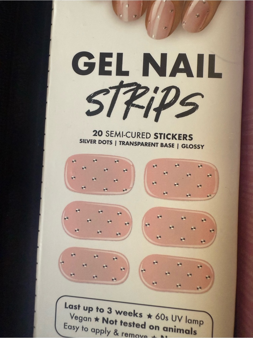 Dashing Diva Glaze, Ohora, Moyou Semi-Cured Gel Kit nail strips - Picture 4 of 7